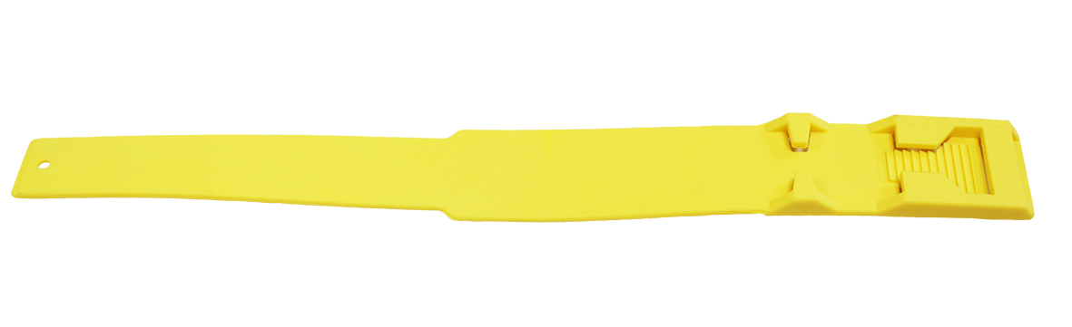 Ножные пластиковые ленты Prohoof, 36х4, желтый
